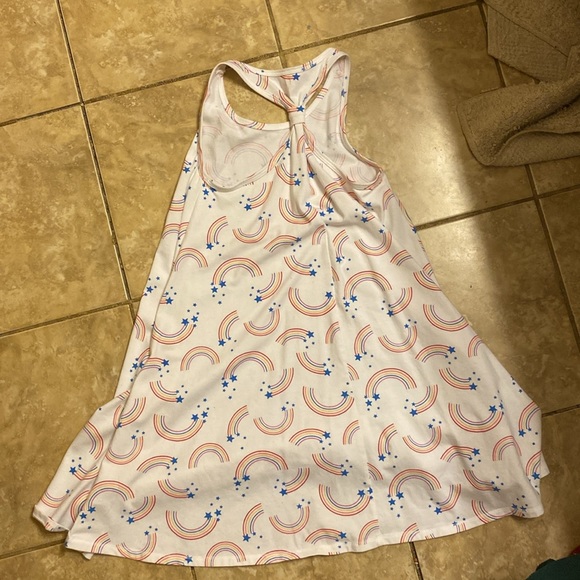 Cute rainbow dress.size 10-12 kids - Picture 3 of 5